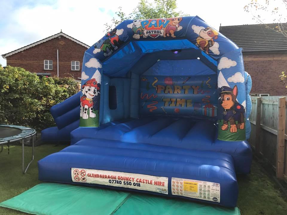 Bouncy Castles ready for hire in Newtownards Paw Patrol Bouncy Castle hire Newtownards