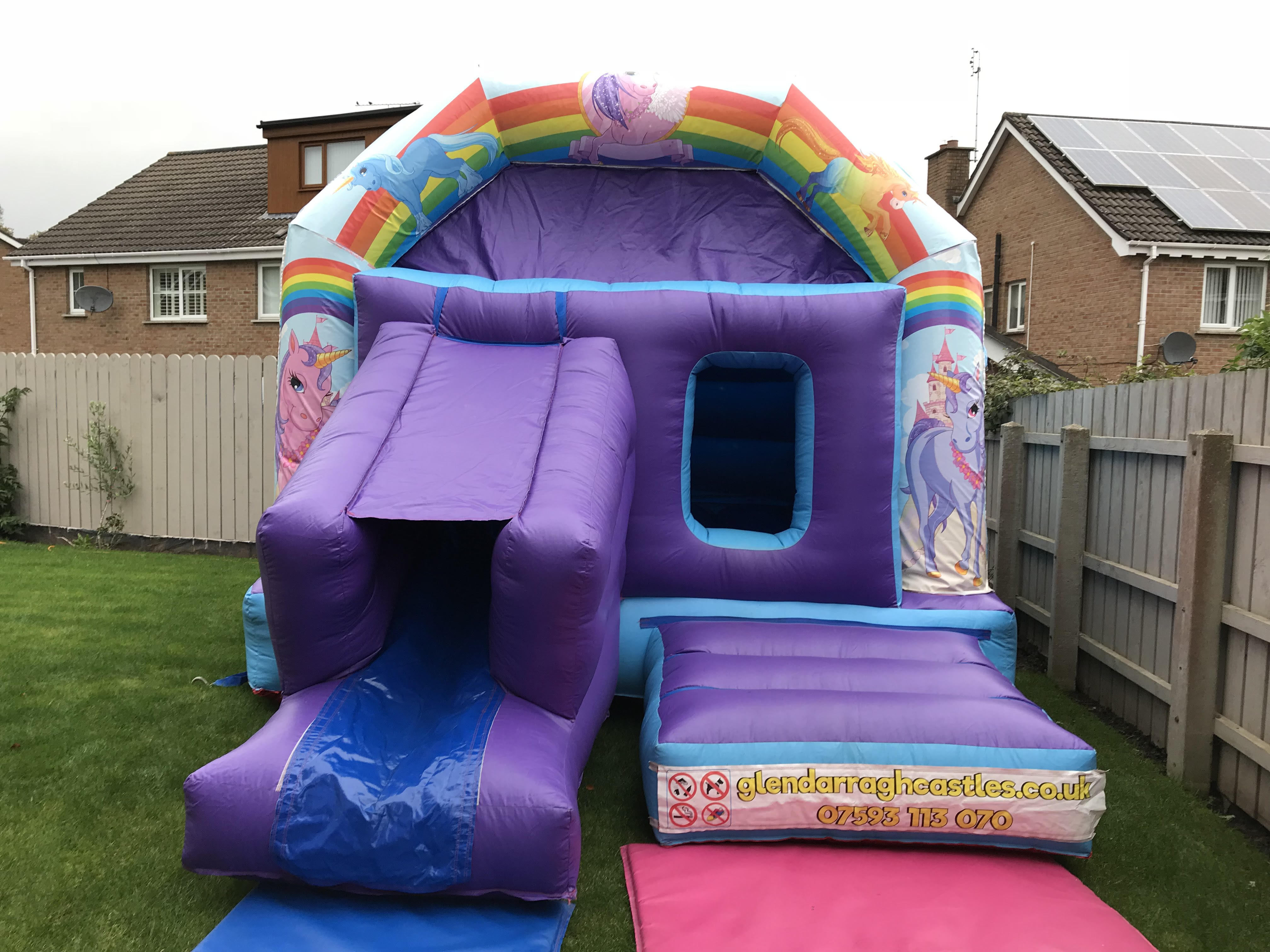 Unicorns Bouncy Castle Bangor