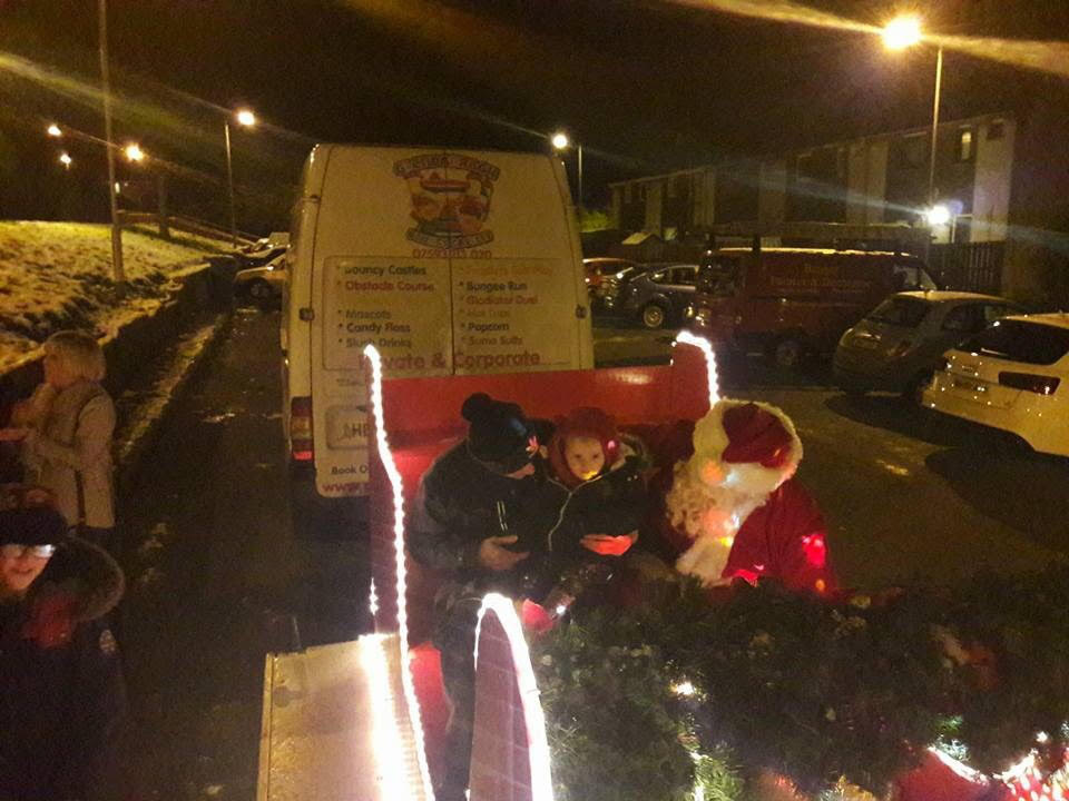 Santa Sleigh home visits Newtownards Santa Sleigh home visits Newtownards