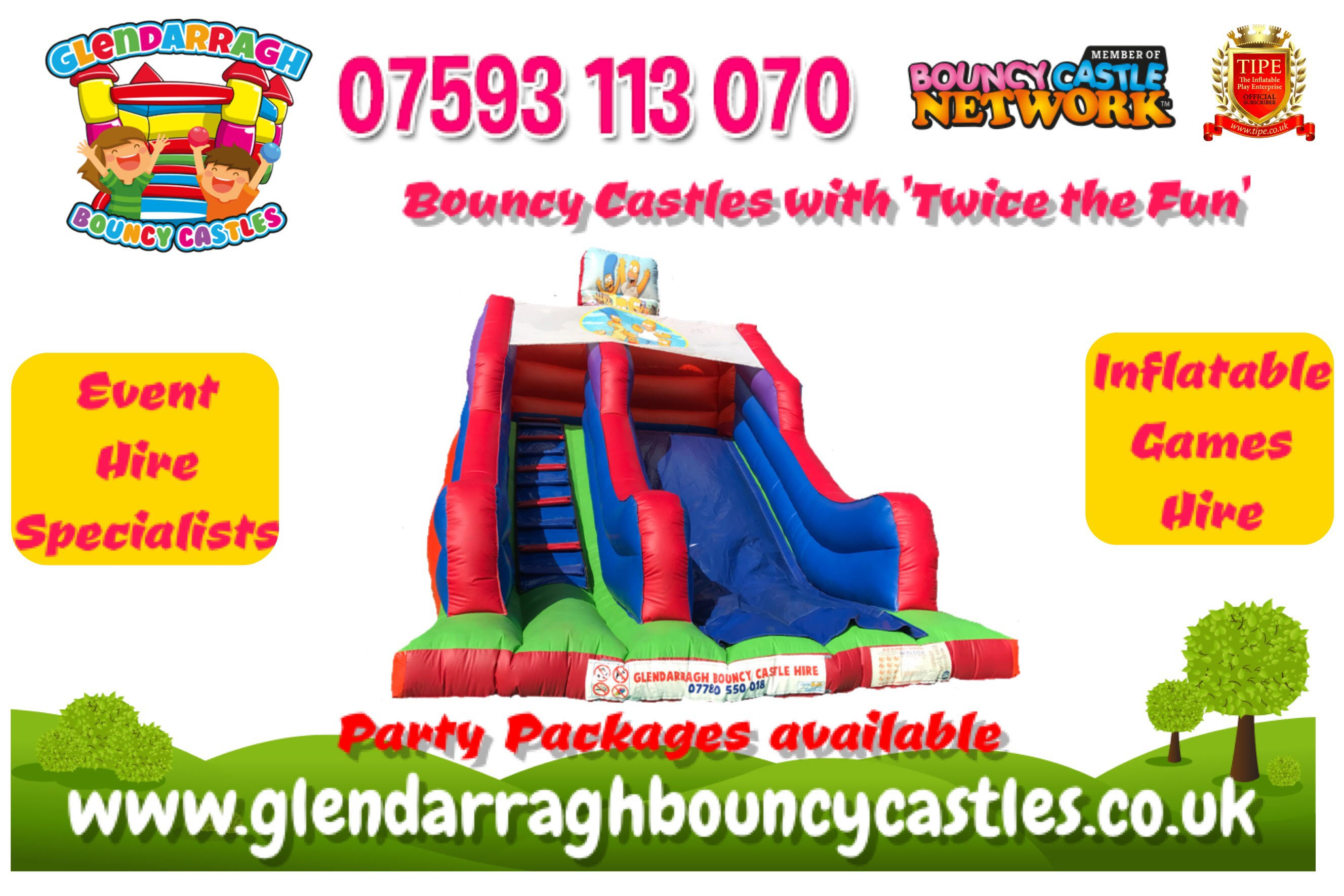 Belfast Bouncy Castles, Soft Play, Hot Tubs and Rodeo Bulls